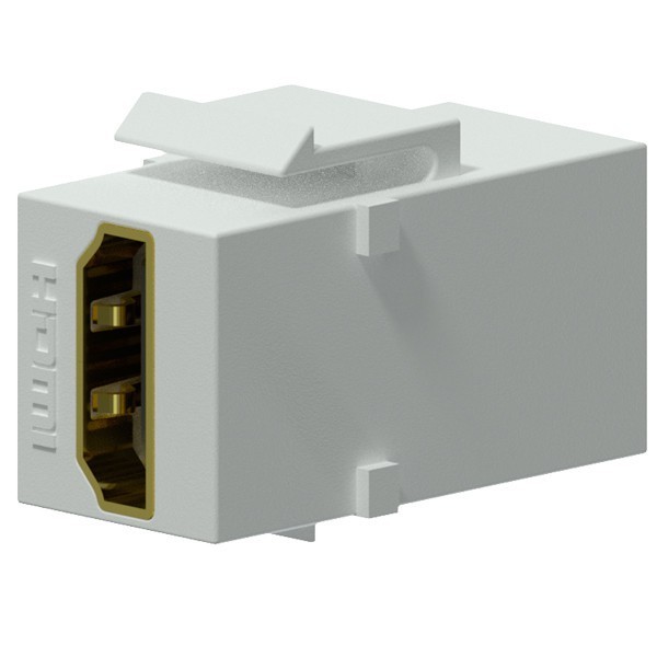 Conector HDMI - HDMI Blanco Kestone Procab
