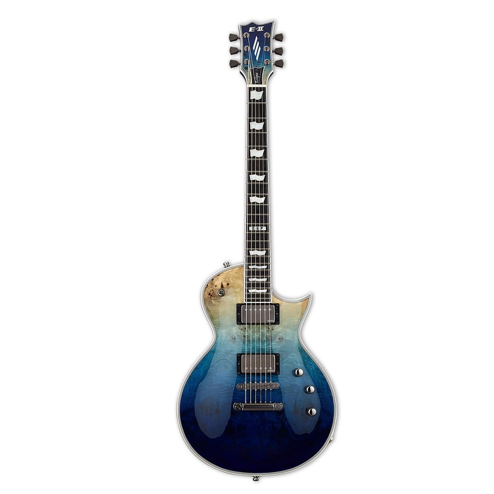 Guitarra ESP E-II Eclipse Blue Natural Fade