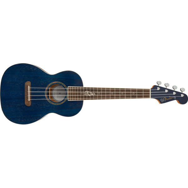 Ukelele Fender Dhani Harrison Ukelele, Wn, Sapphire Blue