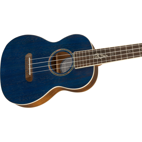 Ukelele Fender Dhani Harrison Ukelele, Wn, Sapphire Blue