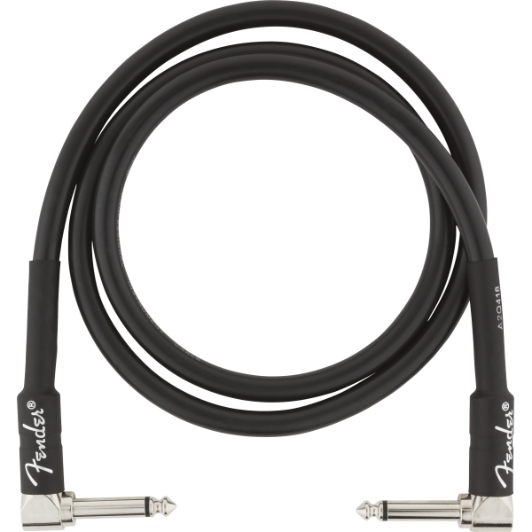 Cable Para Guitarra Fender Professional Instrument Cables Angle/Angle 3' Black