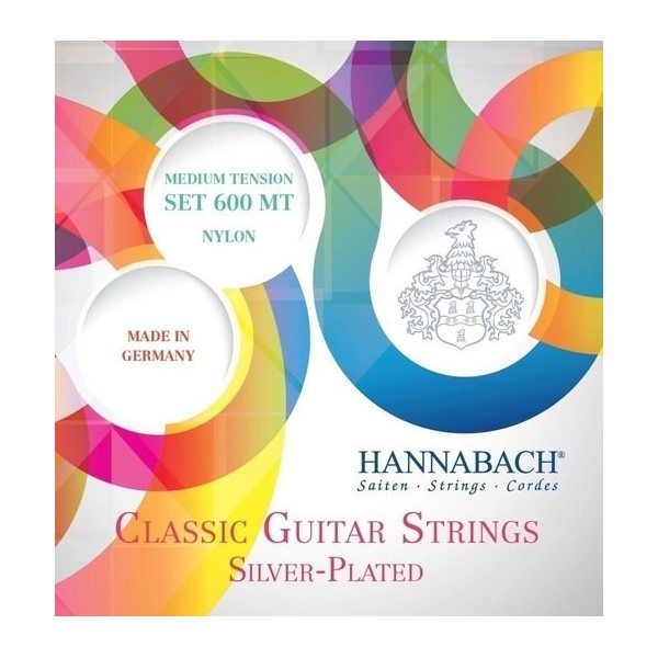 Juego Cuerdas Guitarra Clásica Hannabach 600MT