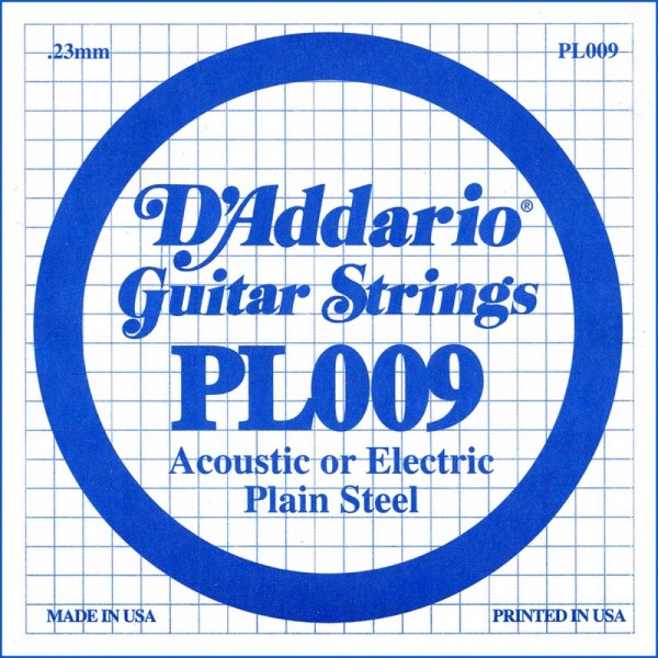 Cuerda Guitarra Eléctrica D'Addario PL-009"