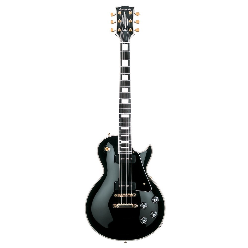 Guitarra Edwards ESP E-LP-130CD/P Black