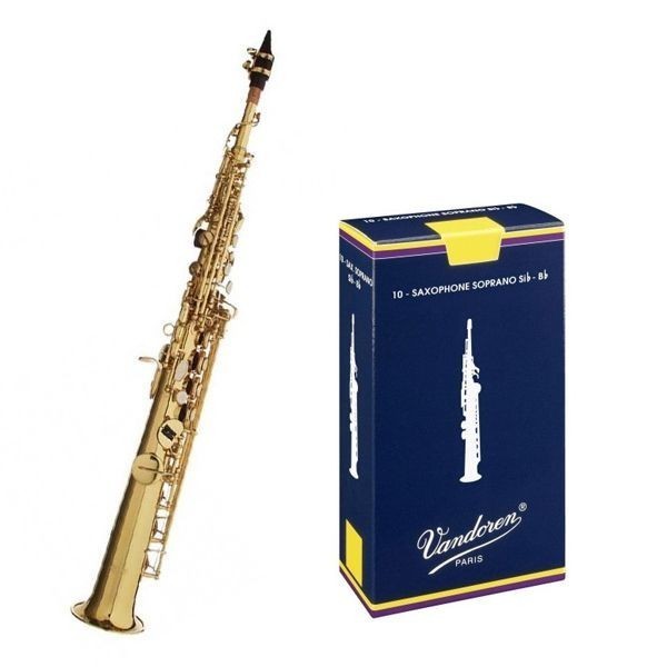 Caña Saxofón Soprano Vandoren Tradicional N 1 1/2