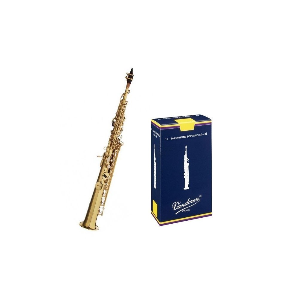 Caña Saxofón Soprano Vandoren Tradicional N 4