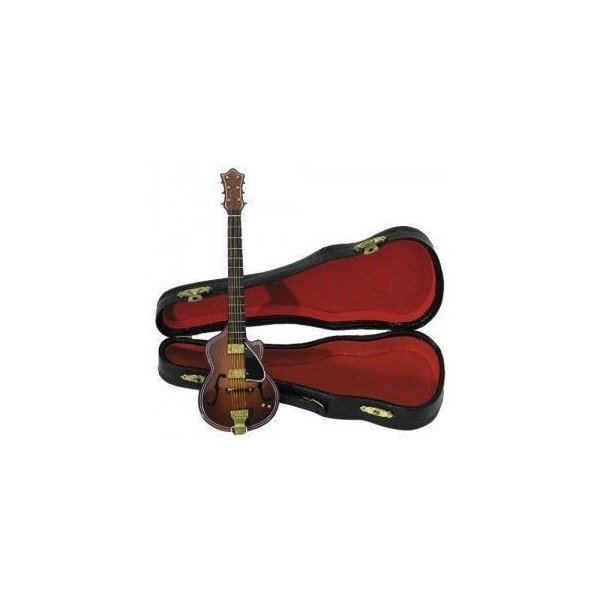 Miniatura Guitarra Con Estuche Gewa 980650