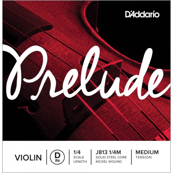 Cuerda Violín 3ª D'Addario Prelude J813 1/4m