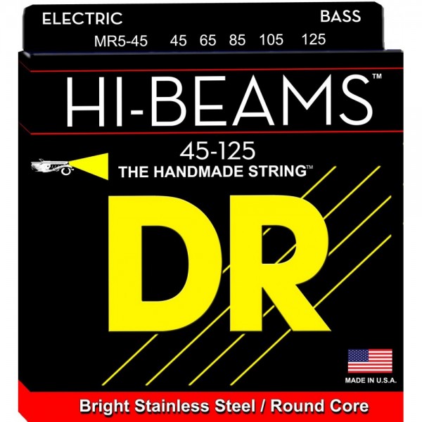 Juego Cuerdas Bajo DR Hi-Beams MR5-45 45-125