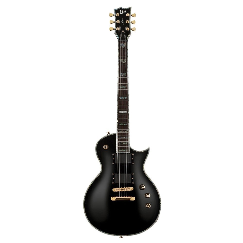 Guitarra Eléctrica Tipo Les Paul ESP-LTD EC-1000 EMG BLK