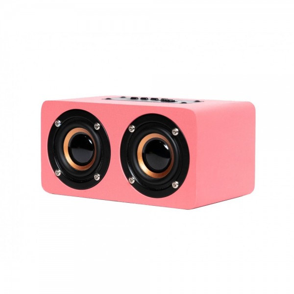 Altavoz Bluetooth Oqan QBT-100 Pink