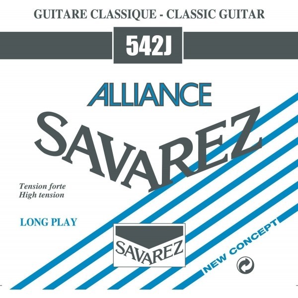 Cuerda Guitarra Española Savarez Alliance Azul 542J 2ª HT
