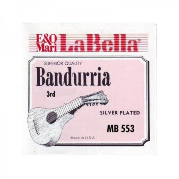 Cuerda Bandurria La Bella MB-553 3ª