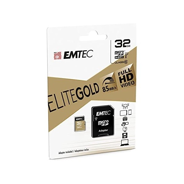 Tarjeta Memoria Emtec Micro SDHC 32 Gb USH1 U1