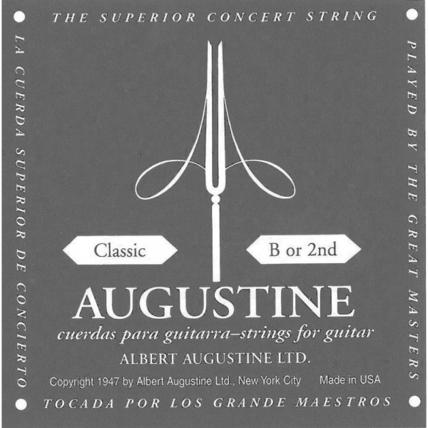 Cuerda Guitarra Española Augustine Negra 2