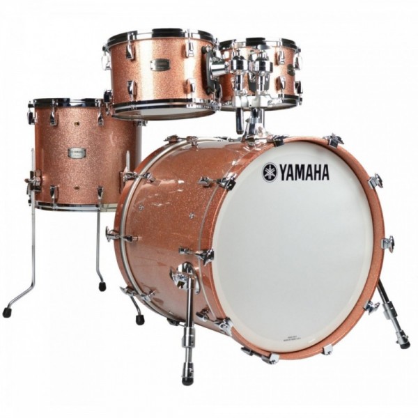 Batería Yamaha Absolute Maple Hybrid 20",10",12",14" Pink Champagne