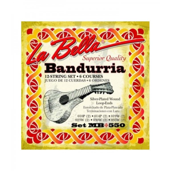 Juego Cuerdas Bandurria La Bella MB-550