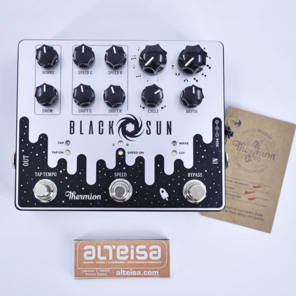 Pedal Thermion Black Sun Analog Rotophaser