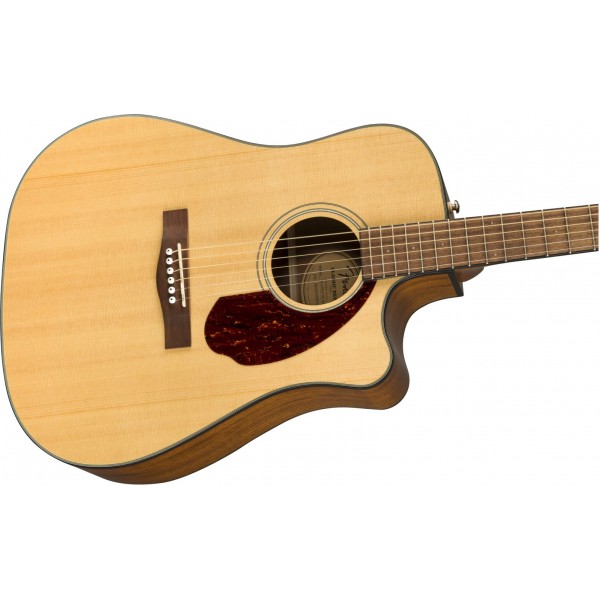 Guitarra Acústica Fender FA-140CE Dreadnought Natural Con Estuche