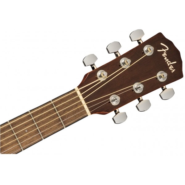 Guitarra Acústica Fender FA-140CE Dreadnought Natural Con Estuche