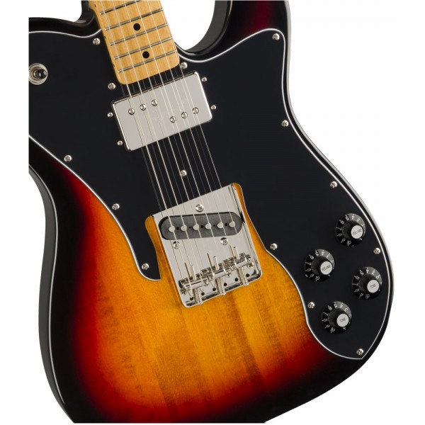 Guitarra Eléctrica Squier Classic Vibe Telecaster Custom MN 3TS 70S