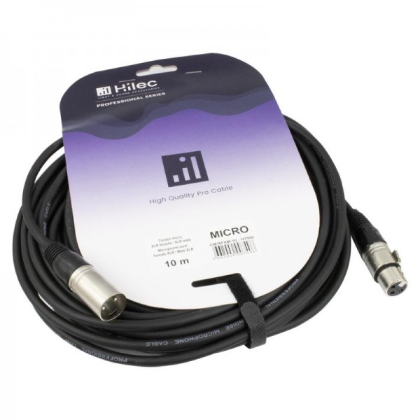 Cable Micrófono Hilec CM/XFXM-10 XLR M/XLR H10 M