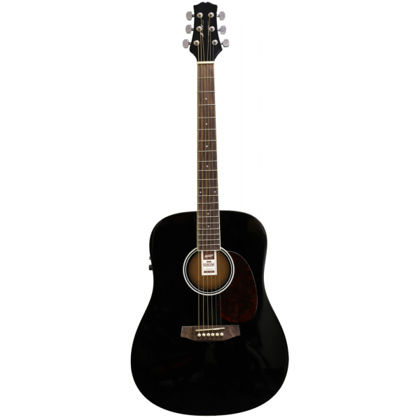 Guitarra Acústica Electrificada Ultimo UD22CEQBK Negra