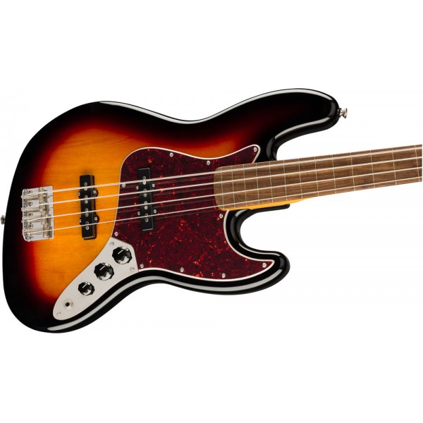 Bajo Eléctrico Squier Classic Vibe 60S Jazz Bass Fretless LRL 3TS