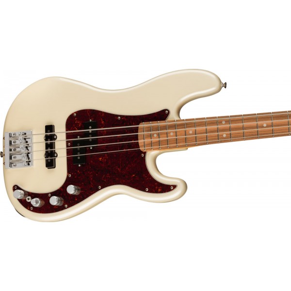 Bajo Eléctrico Fender Player Plus Precision Bass PF Olympic Pearl