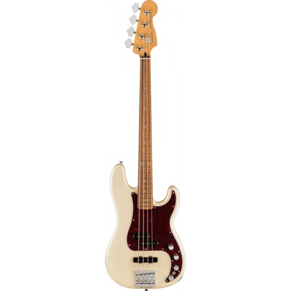 Bajo Eléctrico Fender Player Plus Precision Bass PF Olympic Pearl