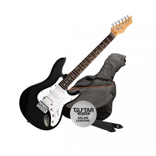 Guitarra Eléctrica Ultimo UG212BK Black Con Funda