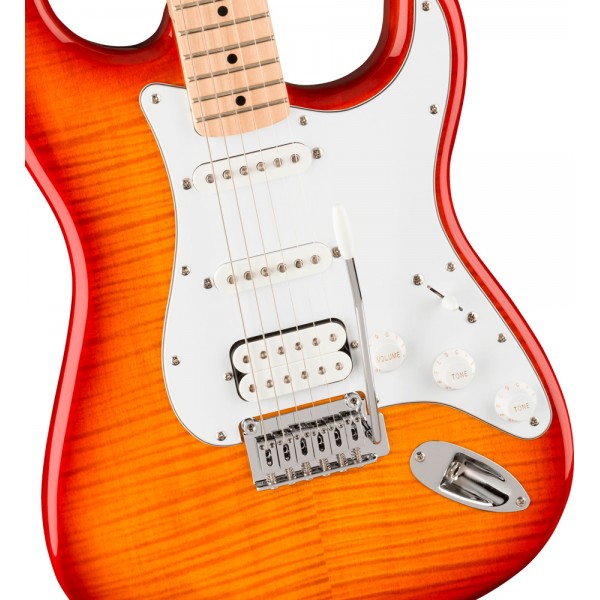Guitarra Eléctrica Fender Squier Affinity Stratocaster FMT HSS MN WPG SSB