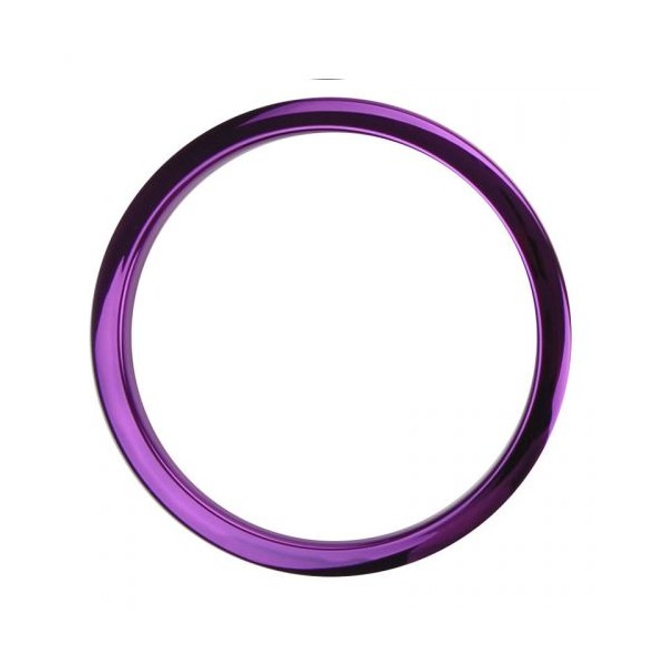Refuerzo Para Agujero De Parche De Bombo Bass Drum O's 6" Purple Chrome Drum O's