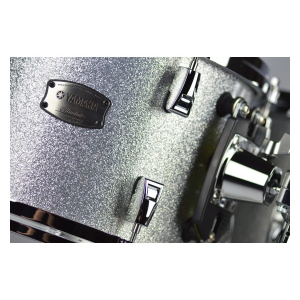 Batería Acústica Yamaha Absolute Maple Hybrid 22",10",12",16" Silver Sparkle