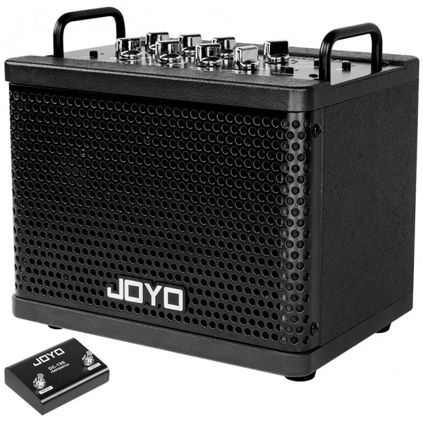 Amplificador Para Guitarras Eléctricas Y Acústicas Joyo DC-15S 15W Con Looper, Caja De Ritmos Y Batería