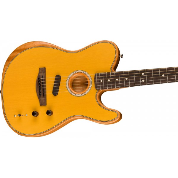 Guitarra Híbrida Fender Player Acoustasonic Telecaster Butterscotch Blonde