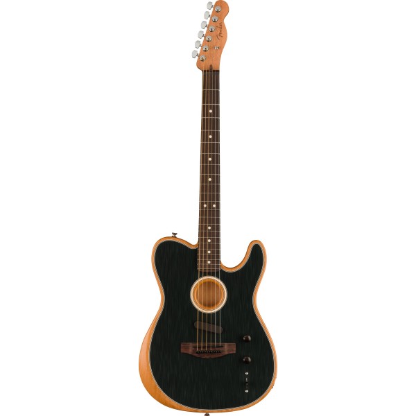 Guitarra Híbrida Fender Player Acoustasonic Telecaster Brushed Black