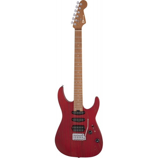 Guitarra Eléctrica Charvel Pro-Mod DK24 HSS 2PT CM - Red Ash