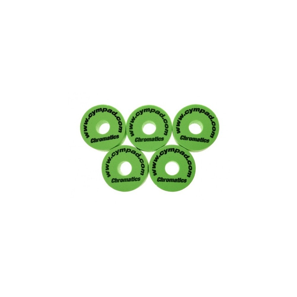 Set De Chromatics Cympad Green 5 Unidades