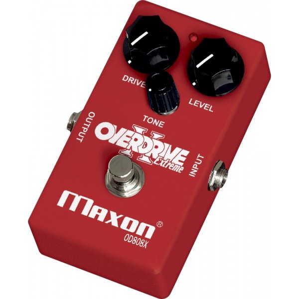 Pedal Para Guitarra Overdrive Maxon OD-808X Overdrive Extreme