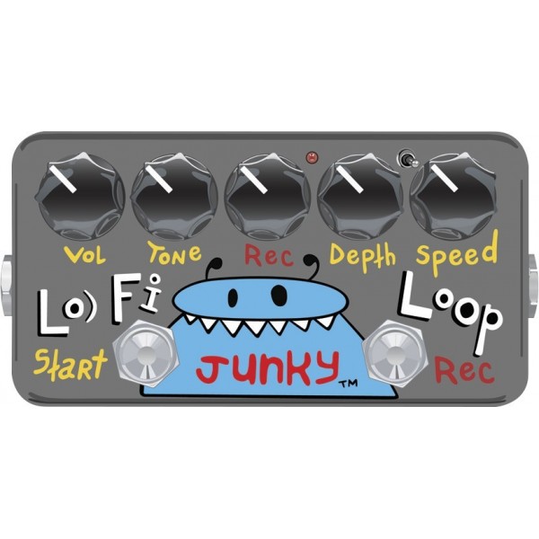 Pedal Para Guitarra Looper ZVEX Lo Fi Loop Junky