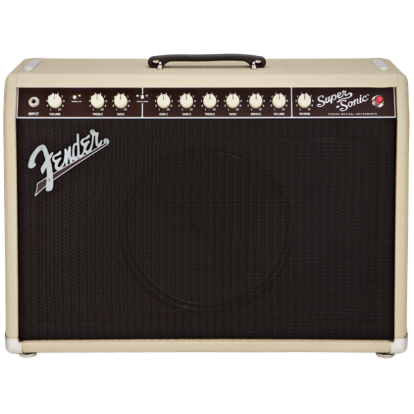Amplificador Fender Super-Sonic 22 Amplificador Blonde 230V EUR