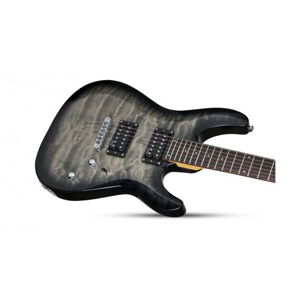 Guitarra Eléctrica Scheter C-6 Plus CB Charcoal Burst