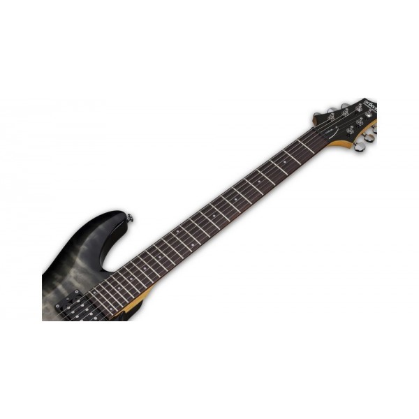 Guitarra Eléctrica Scheter C-6 Plus CB Charcoal Burst