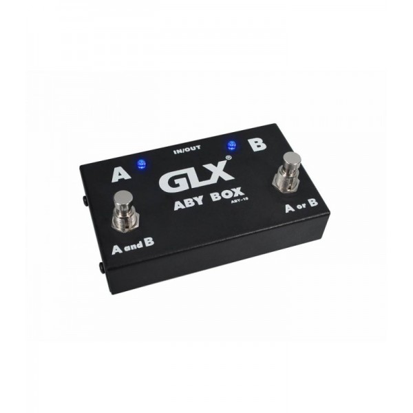 Pedal Conmutador Switch Box GLX ABY10 2 Etradas 2 Salidas