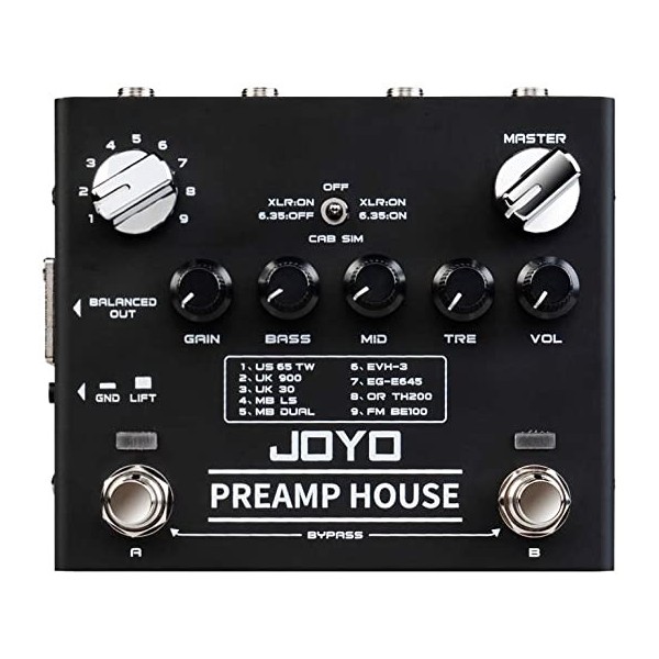 Pedal Previo Para Guitarra Joyo R-15 Preamp House