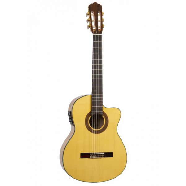 Guitarra Flamenca Autoamplificada José Gómez F80-EQ Sicomoro Modelo 2021