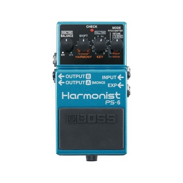 Pedal De Efectos Armonizador Boss PS-6 Harmonist Con 4 Modos Pitch Shift
