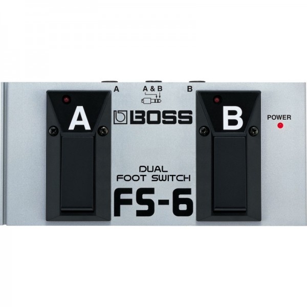 Pedal Conmutador Boss FS-6 Side By Side Dual Switch