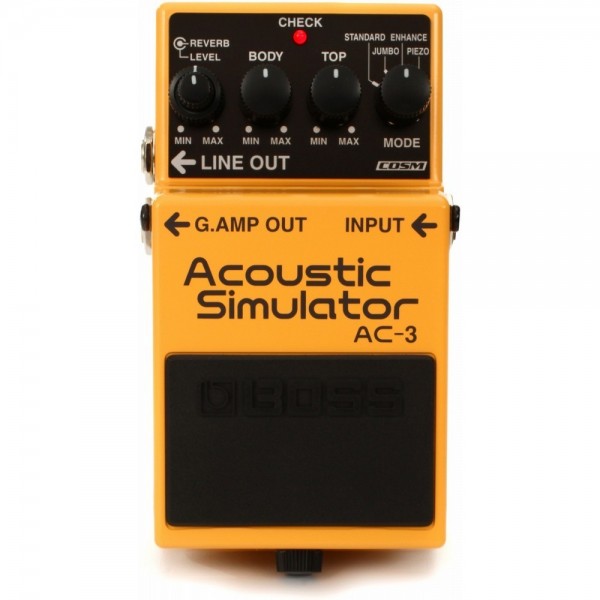 Pedal Simulador De Guitarra Acústica Boss AC-3 Acoustic Simulator